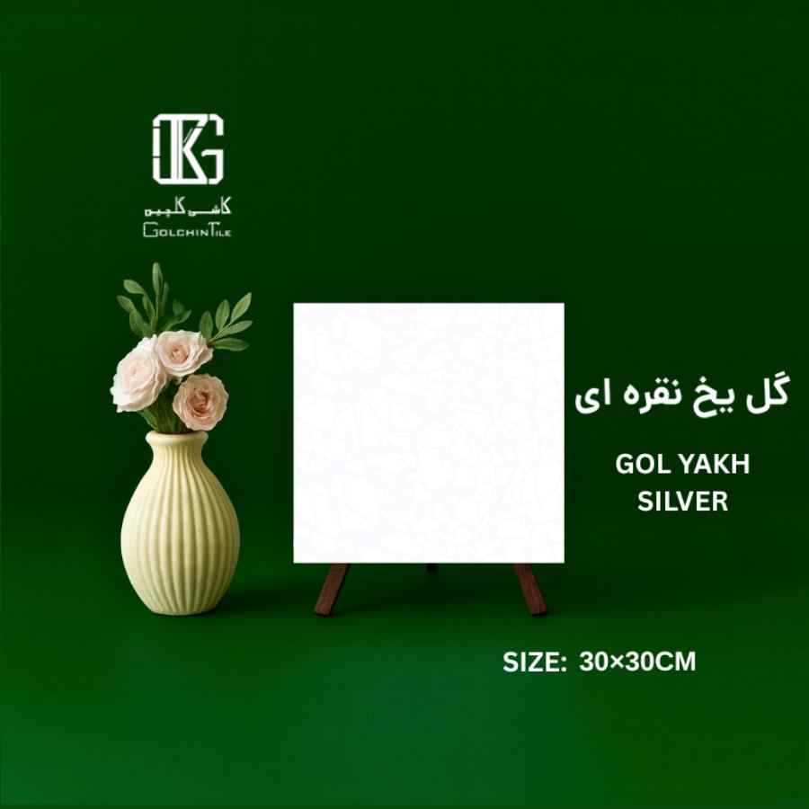 گل یخ نقره ای 30×30