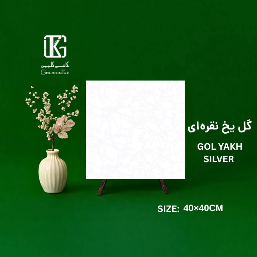 گل یخ نقره ای 40×40