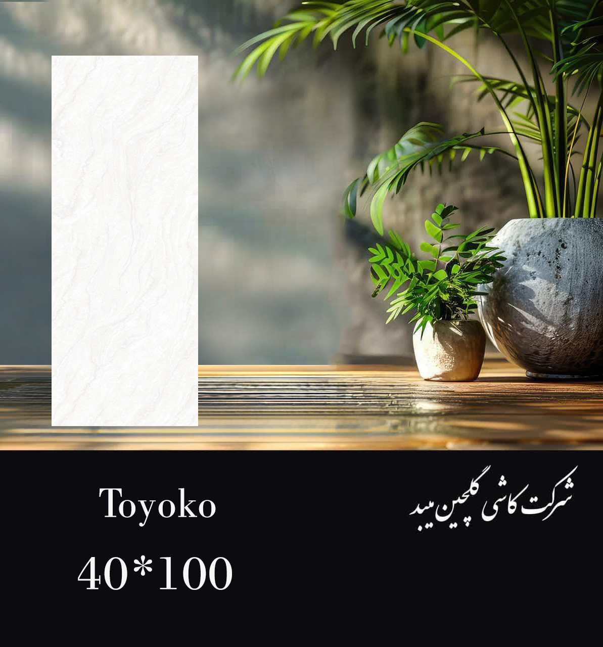 سرامیک خاک قرمز 100×40