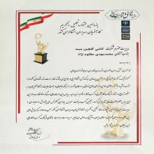 کارآفرین نمونه کشور